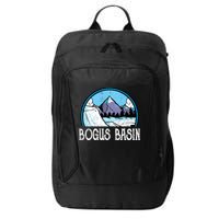 Skier Skiing Slopes Idaho Winter Mountains Bogus Basin Premium City Backpack
