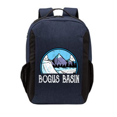 Skier Skiing Slopes Idaho Winter Mountains Bogus Basin Premium Vector Backpack