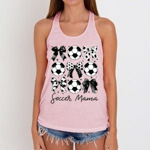 Soccer Season Women's Knotted Racerback Tank