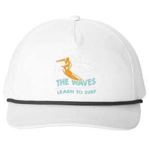 Surfboard Surf Surfer Surfboarder Funny Surfing Quote Snapback Five-Panel Rope Hat