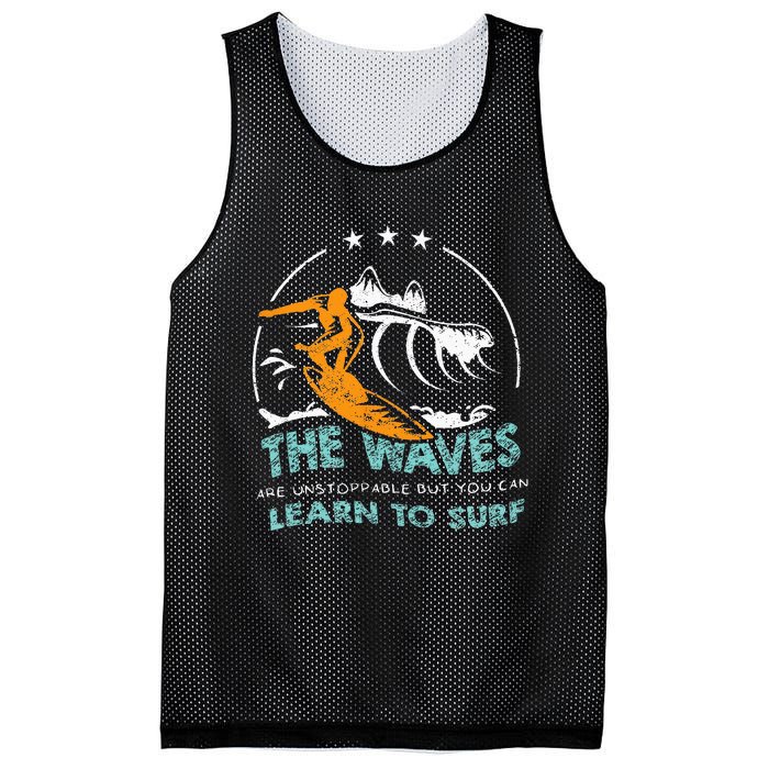 Surfboard Surf Surfer Surfboarder Funny Surfing Quote Mesh Reversible Basketball Jersey Tank