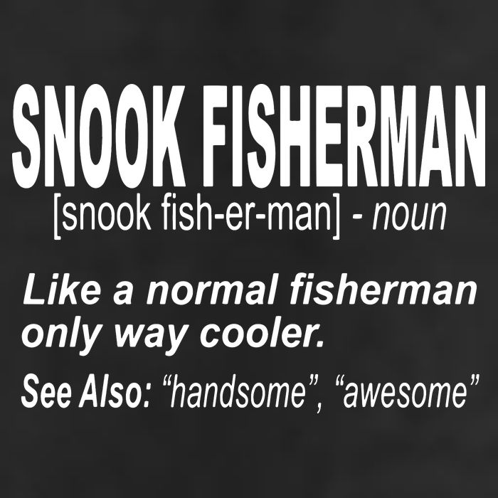 Snook Slayer Sty Salty Snook Fishing Lovers 7 Panel Mesh Trucker Snapback Hat