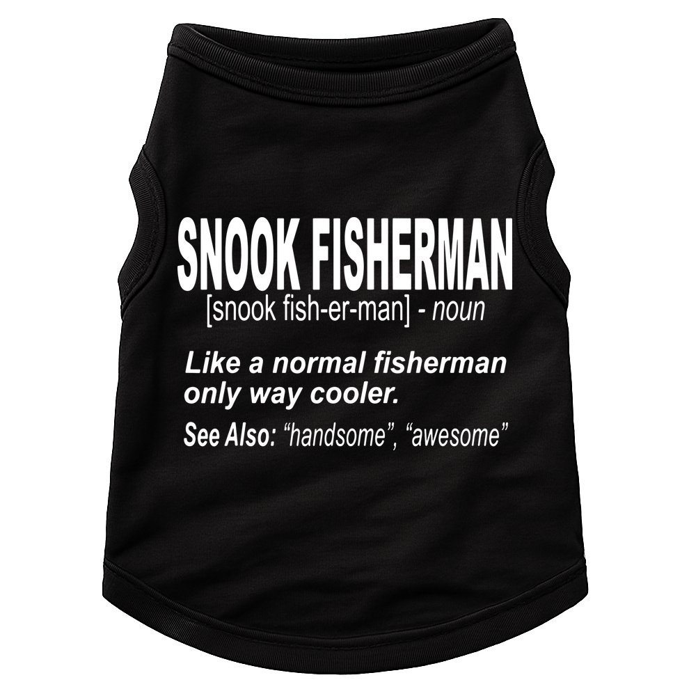 Snook Slayer Sty Salty Snook Fishing Lovers Doggie Tank