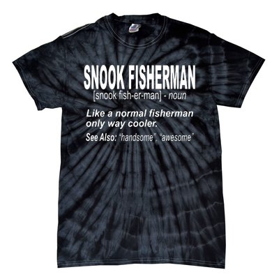 Snook Slayer Sty Salty Snook Fishing Lovers Tie-Dye T-Shirt