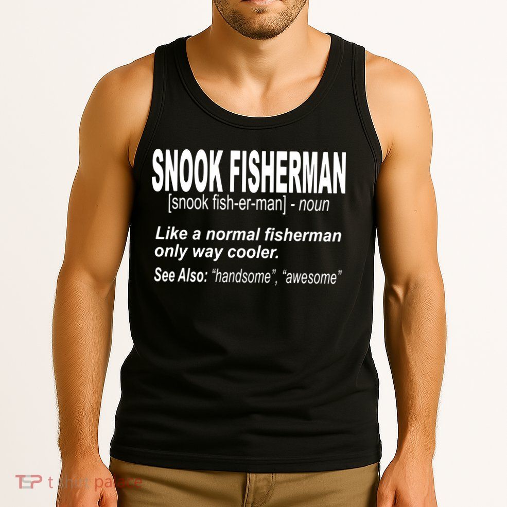 Snook Slayer Sty Salty Snook Fishing Lovers Tank Top