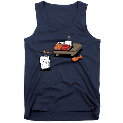 Sleepwalking Sushi Tank Top