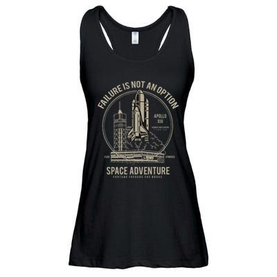 Space Shuttle Ship Launch Ladies Essential Flowy Tank