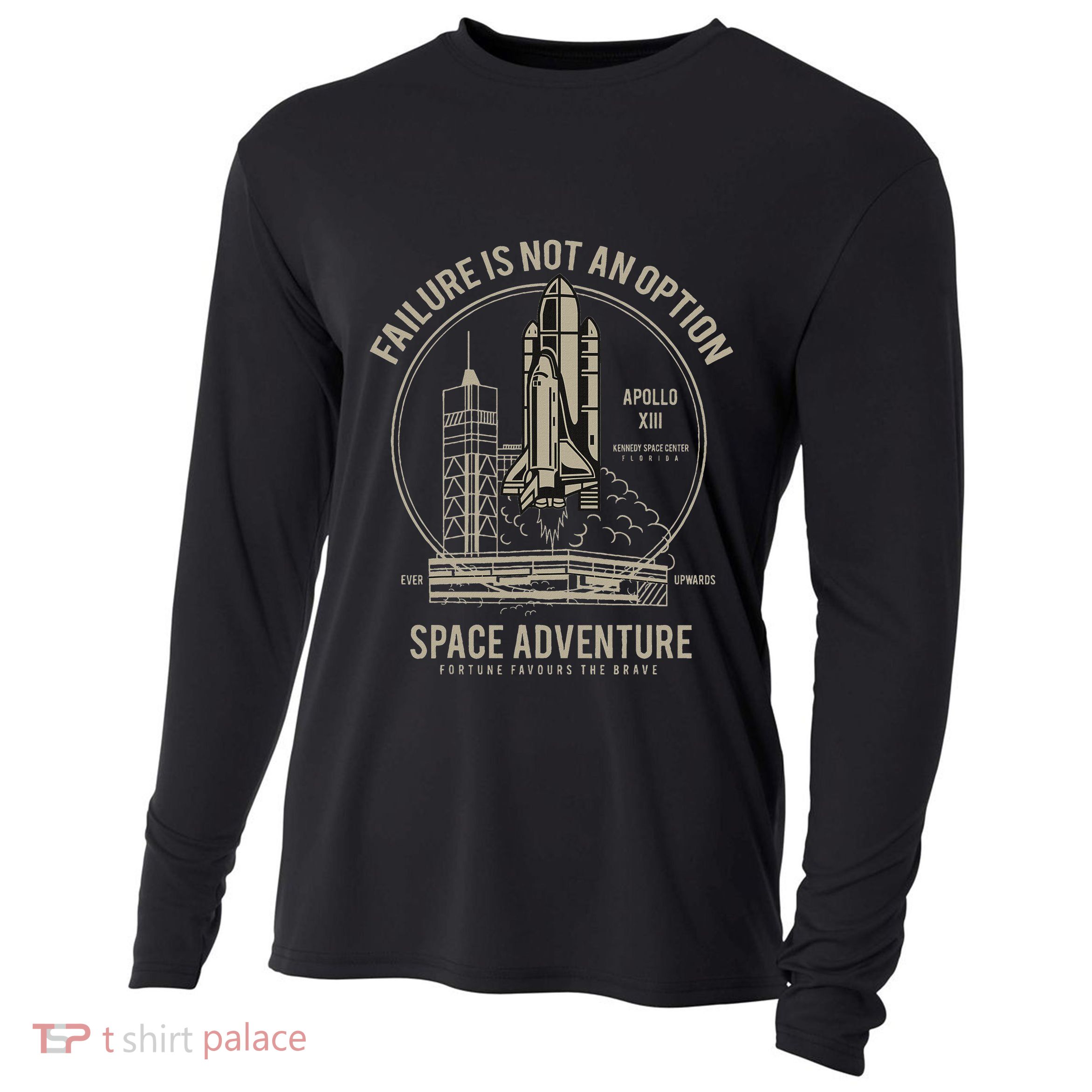 Space Shuttle Ship Launch Cooling Performance Long Sleeve Crew