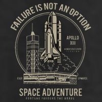 Space Shuttle Ship Launch 25L Jumbo Tote