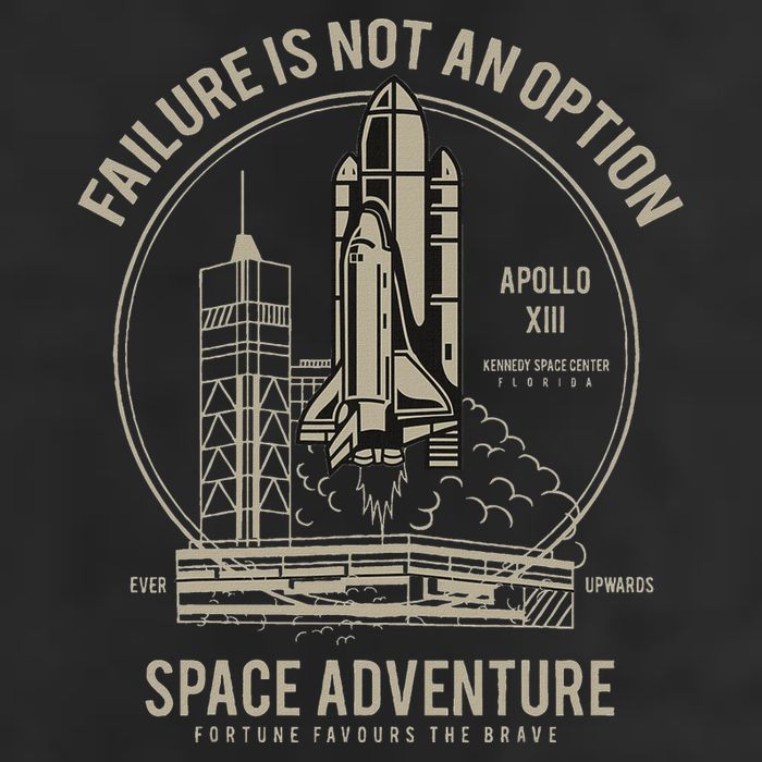 Space Shuttle Ship Launch 25L Jumbo Tote
