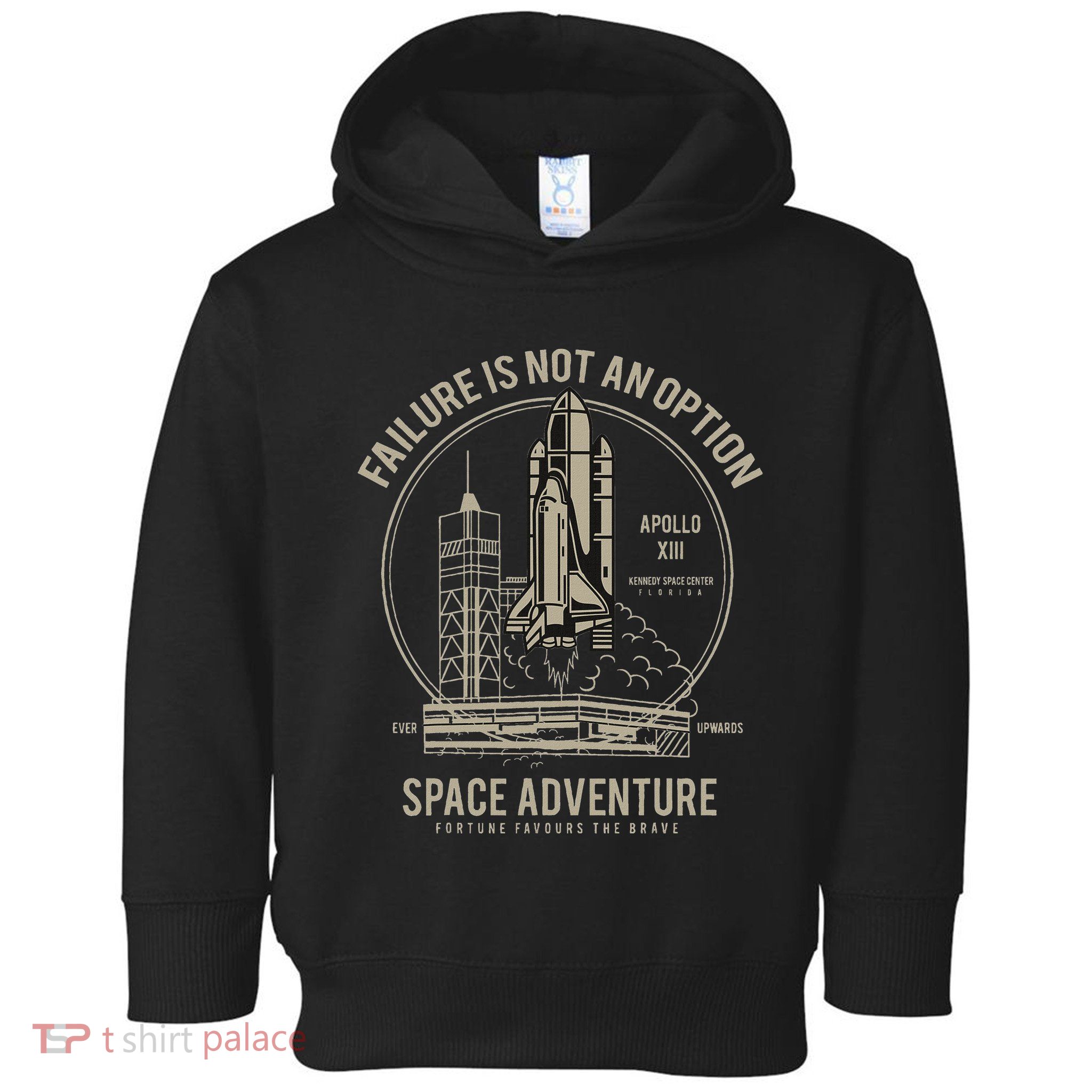 Space Shuttle Ship Launch Toddler Hoodie