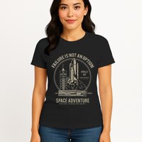 Space Shuttle Ship Launch Womens T-Shirt