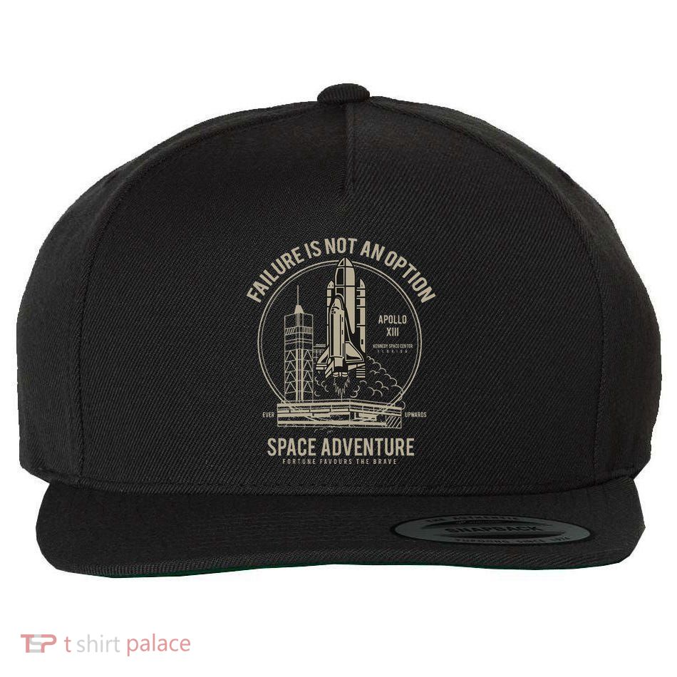 Space Shuttle Ship Launch Wool Snapback Cap