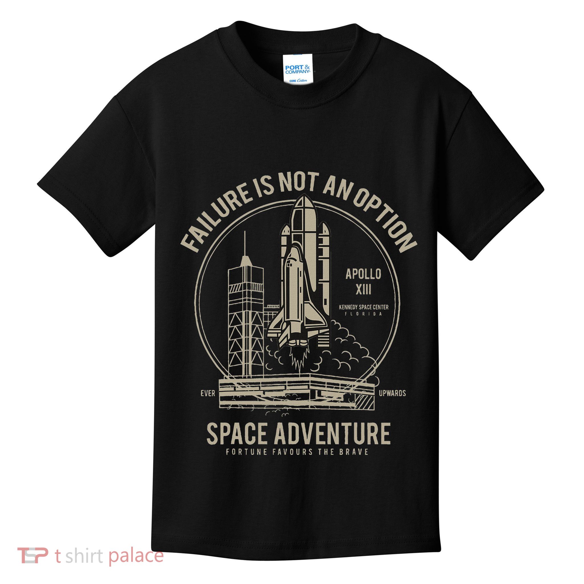 Space Shuttle Ship Launch Kids T-Shirt