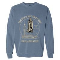 Space Shuttle Ship Launch Garment-Dyed Sweatshirt