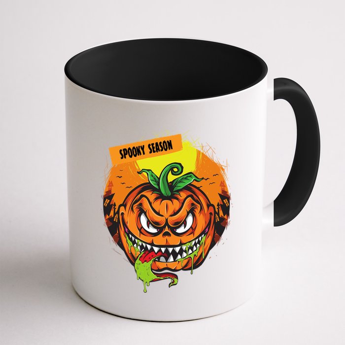 Spooky Season Scary Halloween Pumpkin Mug