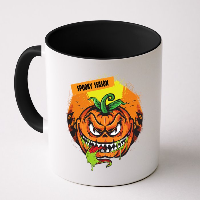 Spooky Season Scary Halloween Pumpkin Mug
