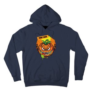 Spooky Season Scary Halloween Pumpkin Hoodie