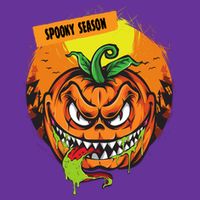 Spooky Season Scary Halloween Pumpkin Cooling Performance Crew T-Shirt