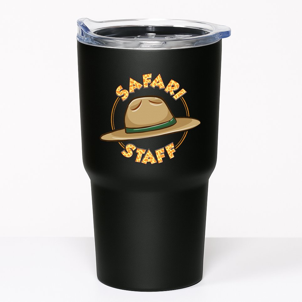 Safari Staff Safari Birthday Zoo Birthday Tumbler