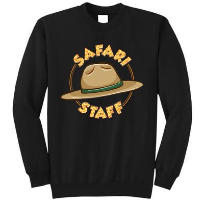 Safari Staff Safari Birthday Zoo Birthday Tall Sweatshirt