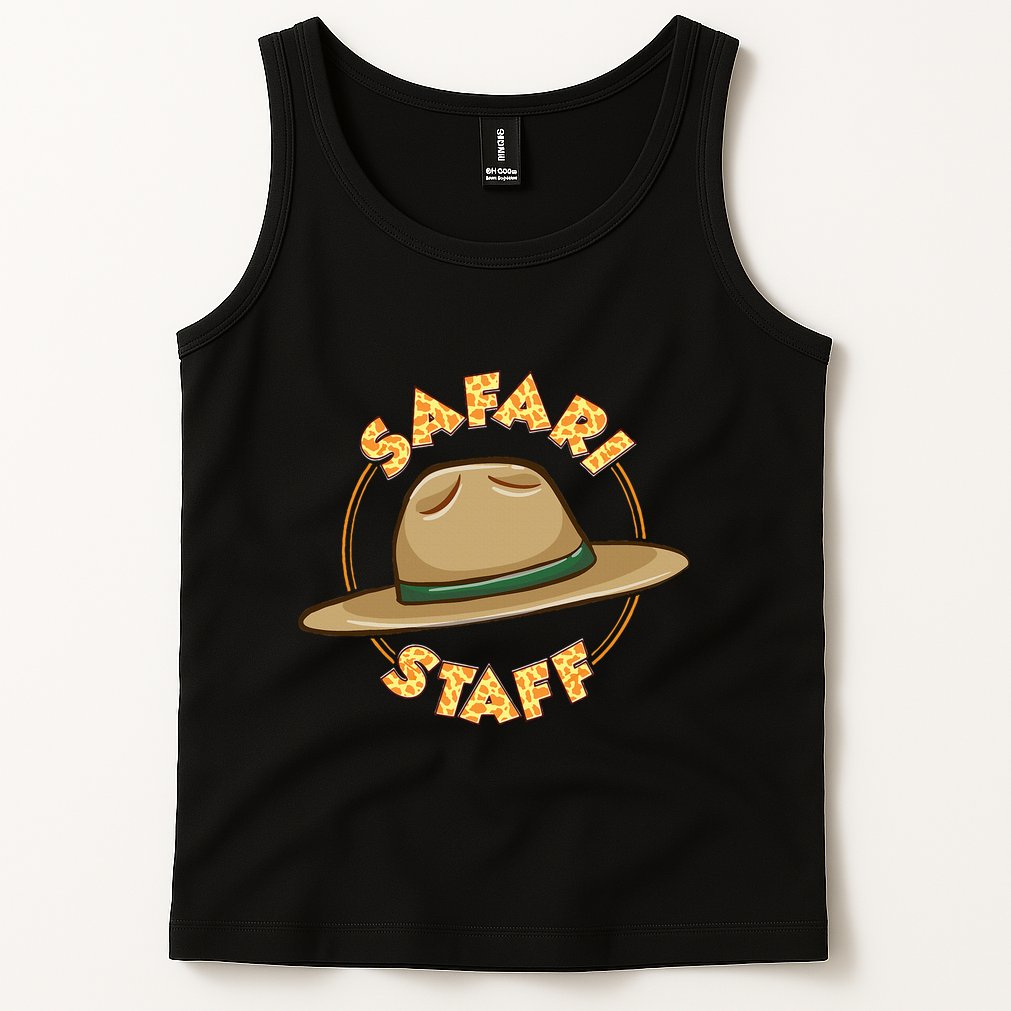 Safari Staff Safari Birthday Zoo Birthday Tank Top