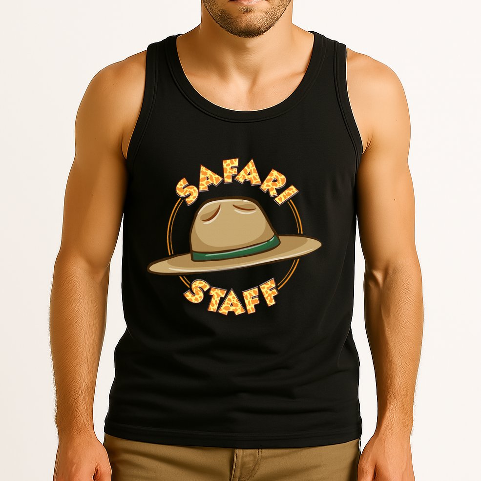 Safari Staff Safari Birthday Zoo Birthday Tank Top