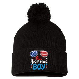 Sunglasses Stars Stripes All American Boy Freedom USA Pom Pom 12in Knit Beanie