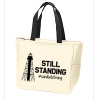 Still Standing Sanibel Strong Florida Hurricane Relief Zip Tote Bag