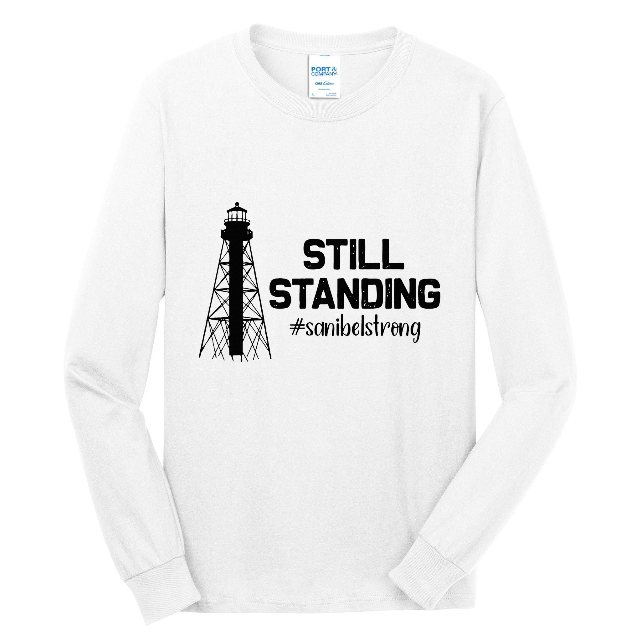 Still Standing Sanibel Strong Florida Hurricane Relief Tall Long Sleeve T-Shirt