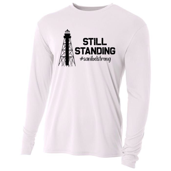 Still Standing Sanibel Strong Florida Hurricane Relief Cooling Performance Long Sleeve Crew