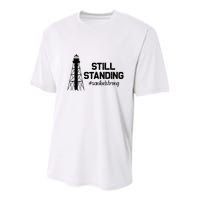 Still Standing Sanibel Strong Florida Hurricane Relief Youth Performance Sprint T-Shirt