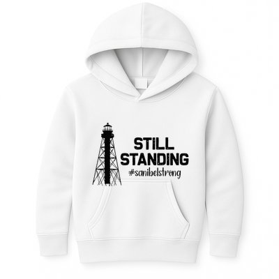 Still Standing Sanibel Strong Florida Hurricane Relief Kids Hoodie