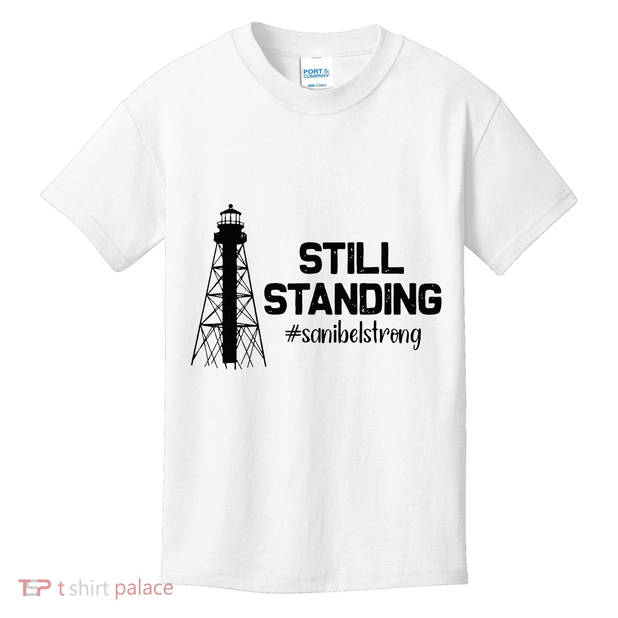 Still Standing Sanibel Strong Florida Hurricane Relief Kids T-Shirt