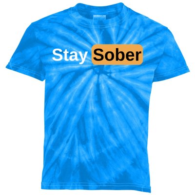 Stay Sober Kids Tie-Dye T-Shirt