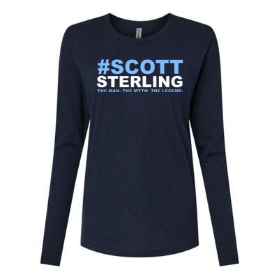 Scott Sterling STUDIO C Womens Cotton Relaxed Long Sleeve T-Shirt