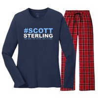 Scott Sterling STUDIO C Women's Long Sleeve Flannel Pajama Set 