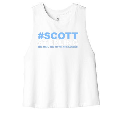 Scott Sterling STUDIO C Women's Racerback Cropped Tank