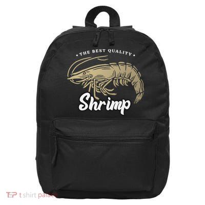 Shrimp Seafood 16 in Basic Backpack