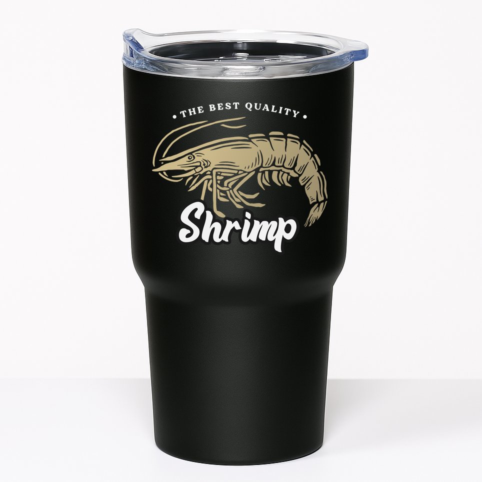 Shrimp Seafood Tumbler