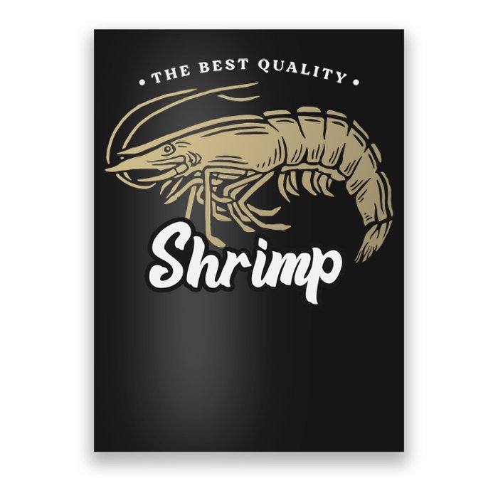 Shrimp Seafood Poster