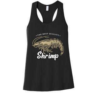 Shrimp Seafood Women's Racerback Tank