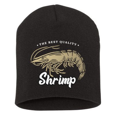 Shrimp Seafood Short Acrylic Beanie