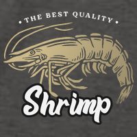 Shrimp Seafood Vector Backpack