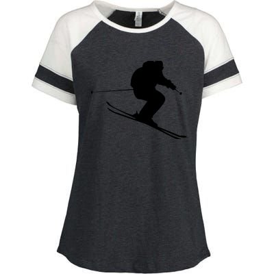 Skiing Ski Enza Ladies Jersey Colorblock Tee