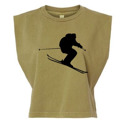 Skiing Ski Garment-Dyed Women's Muscle Tee