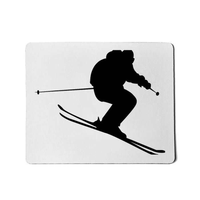 Skiing Ski Mousepad