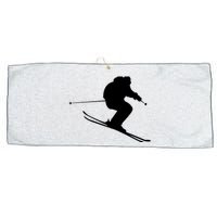 Skiing Ski Large Microfiber Waffle Golf Towel