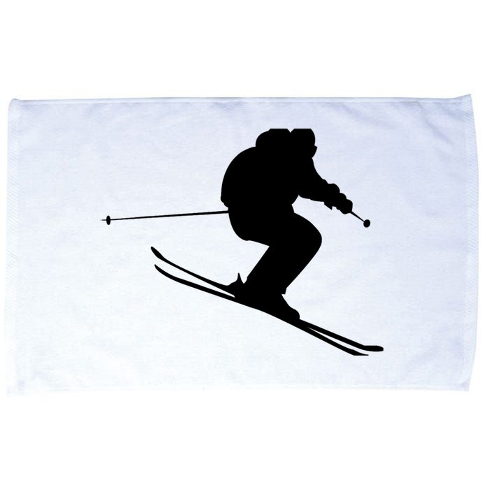 Skiing Ski Microfiber Hand Towel