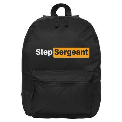 Step Sergeant Step Team 16 in Basic Backpack